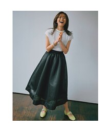CELFORD / セルフォード シアーラッセルボリュームスカート 24春夏. CELFORD / セルフォード シアーラッセルボリュームスカート 24春