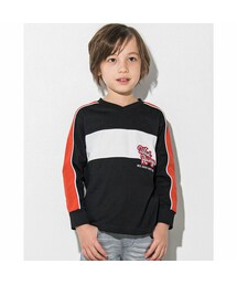 WASK | 切り替え パイピング 天竺 Tシャツ (100~160cm)(Tシャツ/カットソー)