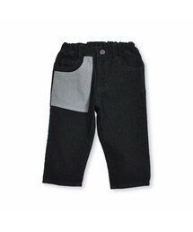WASK | 6分丈配色ポケットストレッチデニムパンツ(100~160cm)(デニムパンツ)