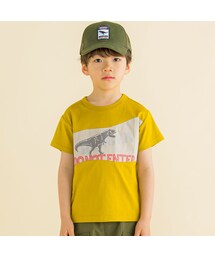 WASK | 恐竜パッチ天竺Tシャツ(100~160cm)(Tシャツ/カットソー)