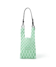 LASTFRAME | SHEER ICHIMATSU MARKET BAG SMALL L23210(トートバッグ)