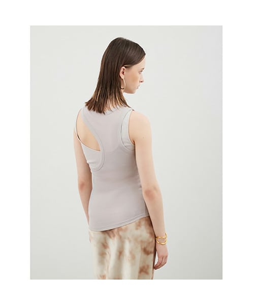 トップス Miesrohe tank シアーヘムカップインタンク（タンクトップ）｜MIESROHE
