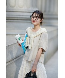 puff sleeve linen tops
