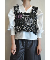 RehersalL | プリーツフリルタンク(タンクトップ)