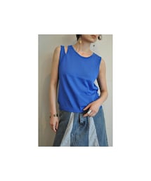 -- | ダブルリンキングニットタンクトップ(タンクトップ)