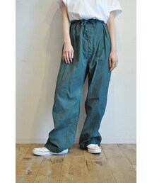 RehersalL | サイドラインスノーカモパンツ(カーゴパンツ)