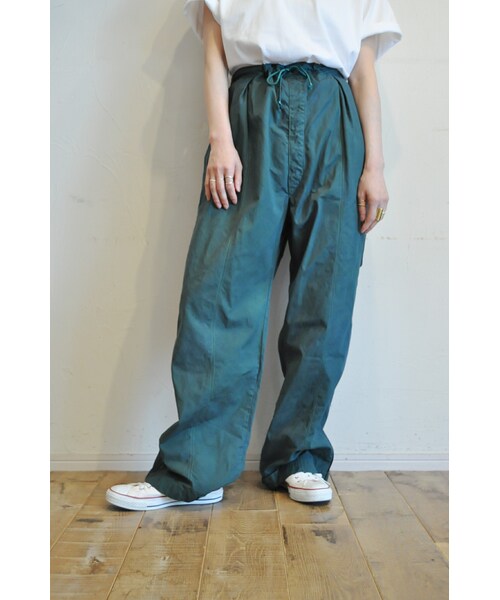 RehersalL(リハーズオール)の「サイドラインスノーカモパンツ(カーゴパンツ・レディース・ピンク/ベージュ/オレンジ/グリーン/ブラック・one)」の4枚目の写真