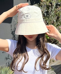 ステッチバケットハット