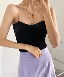 DHOLIC | カップ付クロップドキャミソール(インナーウェア/肌着)