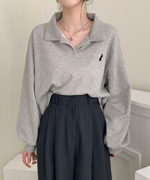 DHOLIC（ディーホリック）の「バニーカラーネックスウェット（スウェット・レディース）」