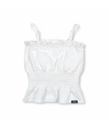 ZIDDY | シャーリングカップ付きキャミソール(130~160cm)(キャミソール)