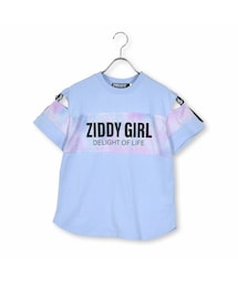 ZIDDY | 肩あきタイダイTシャツ(130~160cm)(Tシャツ/カットソー)
