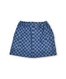 ZIDDY（ジディ）の「ブロックチェックカーゴスカパン(130~160cm)（その他パンツ・キッズ）」