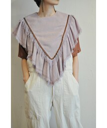 RehersalL | リネンフリンジベスト(ベスト)