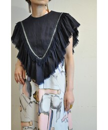 RehersalL | リネンフリンジベスト(ベスト)