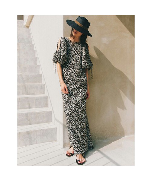 styling/ フラワープリントドレス styling/｜フラワープリントワンピース
