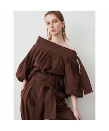 ELENDEEK | ELENDEEK オフショルダーコクーンブラウス(シャツ/ブラウス)