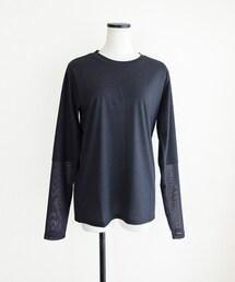 Marient | シアー切替TEE(Tシャツ/カットソー)