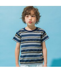 WASK | 【接触冷感】海の生き物ジャガードTシャツ(100~160cm)(Tシャツ/カットソー)