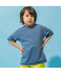 WASK | 【速乾】ロゴプリントBIGTシャツ(100~160cm)(Tシャツ/カットソー)