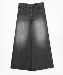 LAD MUSICIAN | 12oz DENIM FLARE BAGGY PANTS(デニムパンツ)