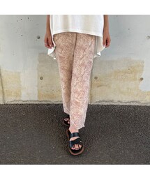 copine | 総柄パンツ(オレンジ)(その他パンツ)