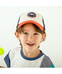 SLAP SLIP | 恐竜ワッペン付きメッシュキャップ(52~54cm)(キャップ)