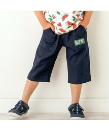 SLAP SLIP | 綿麻無地カラー6分丈パンツ(80~130cm)(その他パンツ)