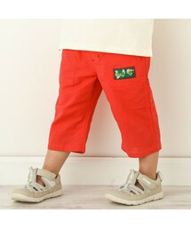 SLAP SLIP | 綿麻無地カラー6分丈パンツ(80~130cm)(その他パンツ)