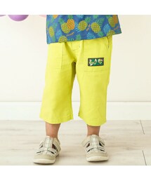 SLAP SLIP | 綿麻無地カラー6分丈パンツ(80~130cm)(その他パンツ)