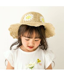 SLAP SLIP | レースリボン花モチーフペーパーハット(46~52cm)(ハット)