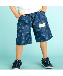 SLAP SLIP | 【耐塩素・撥水/吸水速乾】いきもの・フルーツ総柄無地水陸両用5.5分丈パンツ(80~130cm)(その他パンツ)