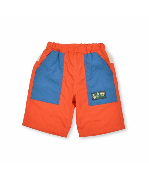 SLAP SLIP（スラップスリップ）の「【耐塩素・撥水/吸水速乾】いきもの・フルーツ総柄無地水陸両用5.5分丈パンツ(80~130cm)（その他パンツ・キッズ・イエロー/ホワイト/その他/グリーン/ブルー/オレンジ・110）」の5枚目の写真