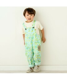 SLAP SLIP | 【お揃い】綿麻フルーツ柄アニマルサファリ柄サロペット(80~120cm)(サロペット/オーバーオール)
