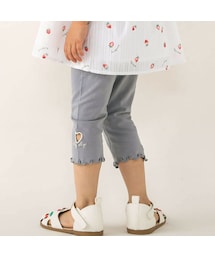 SLAP SLIP | 【接触冷感】裾ハート6分丈レギンス(80~120cm)(レギンス/スパッツ)