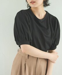 Crisp | パフスリーブTシャツ[c1R3248](Tシャツ/カットソー)