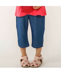 SLAP SLIP | チェリー刺しゅうサラっと快適デニムパンツ(80~130cm)(デニムパンツ)