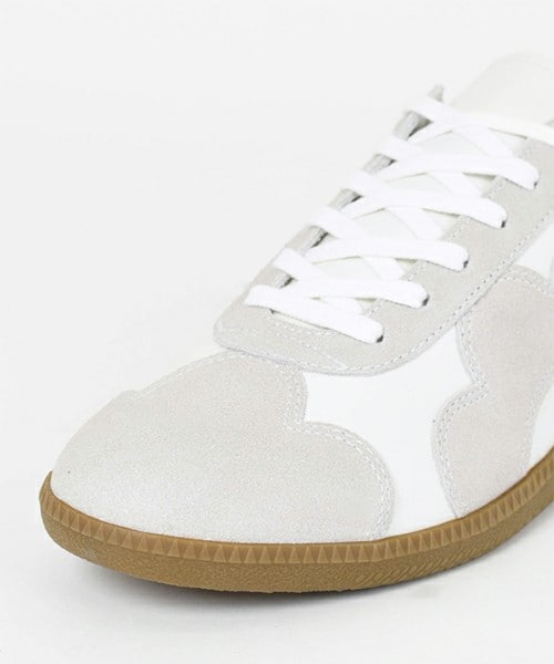 LAD MUSICIAN（ラッドミュージシャン）の「FLOWER ARMY TRAINER（スニーカー・レディース・ホワイト・44）」の3枚目の写真