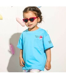 SLAP SLIP | ポケット付モンスター刺しゅうネオンカラー半袖Tシャツ(80~130cm)(Tシャツ/カットソー)