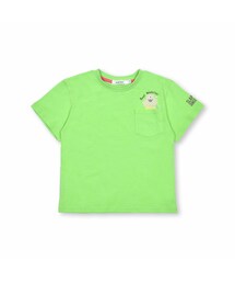 SLAP SLIP | ポケット付モンスター刺しゅうネオンカラー半袖Tシャツ(80~130cm)(Tシャツ/カットソー)