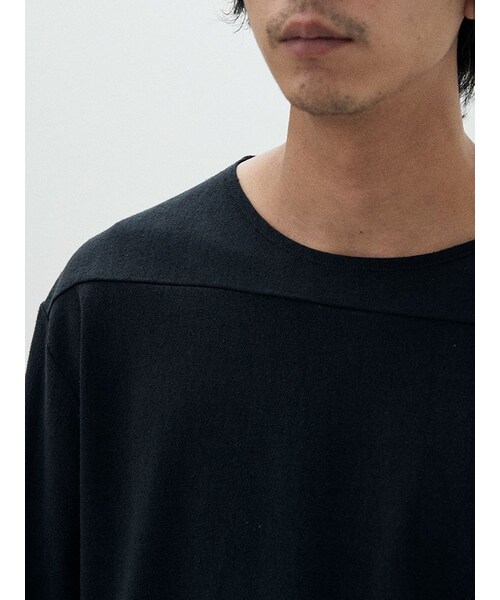 LIDNM(リドム)の「SILK BREND TEE(Tシャツ/カットソー・メンズ・ブラック/ホワイト・S/M/L)」の17枚目の写真