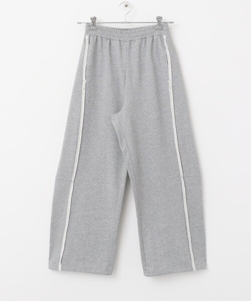 SENSE OF PLACE by URBAN RESEARCH（センスオブプレイスバイアーバンリサーチ）の「キリカエカーブスウェットパンツ（スウェットパンツ・レディース・GRAY/OFF WHITE・one）」の17枚目の写真