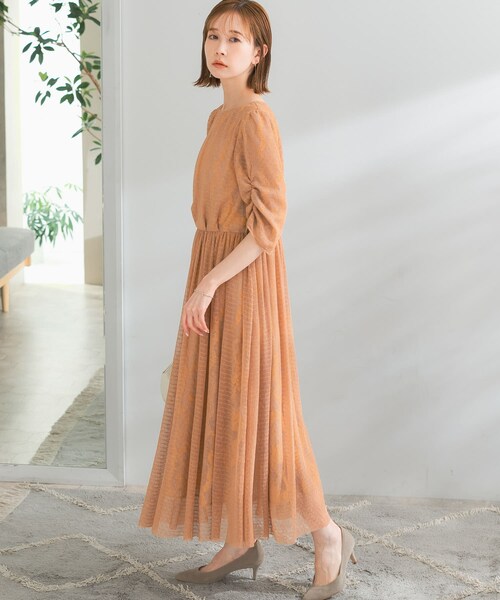 URBAN RESEARCH ROSSO（アーバンリサーチロッソ）の「オーバーレースドレス（ワンピース・レディース・yellow/sax・FREE）」の17枚目の写真