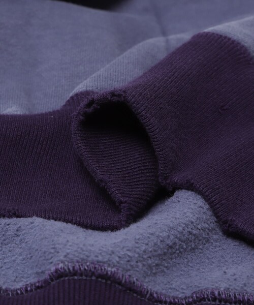 URBAN RESEARCH(アーバンリサーチ)の「NEXUSVII. DAMAGED 2TONE AFTER HOODY(パーカー・メンズ・FADE NAVY/FADE BLACK・M/L)」の14枚目の写真