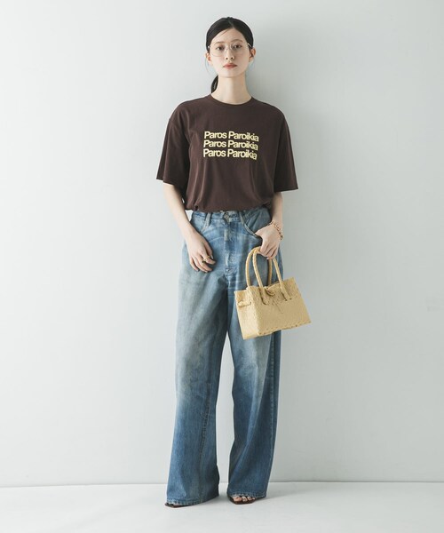 URBAN RESEARCH(アーバンリサーチ)の「HANDICRAFT SAIGON SMALL TOTE(トートバッグ・レディース・BLACK/BROWN/BEIGE/BLK WHT・-)」の20枚目の写真
