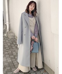 dazzlin | ベーシックダブルチェスターコート(チェスターコート)