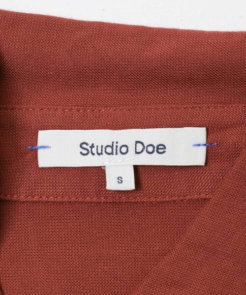 URBAN RESEARCH(アーバンリサーチ)の「STUDIO DOE Linen Resort Shirts(シャツ/ブラウス・レディース・RED・S)」の11枚目の写真