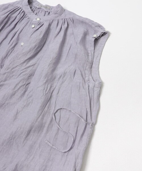 かぐれ（カグレ）の「Vlas Blomme　2WAYケープブラウス（シャツ/ブラウス・レディース・L BEIGE/BLUE GRAY・Free）」の19枚目の写真