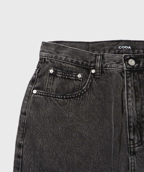 ADAM ET ROPE'(アダムエロペ)の「【CODA/コーダ】ACID WASHED DISTRESSED EXTENDED CUT FLARED JEANS(デニムパンツ・メンズ・スミクロ・0/1/2)」の7枚目の写真