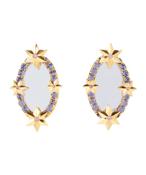 PAMEO POSE（パメオポーズ）の「Hanging mirror Pierce（ピアス（両耳用）・レディース・シルバー/ゴールド・F）」の2枚目の写真